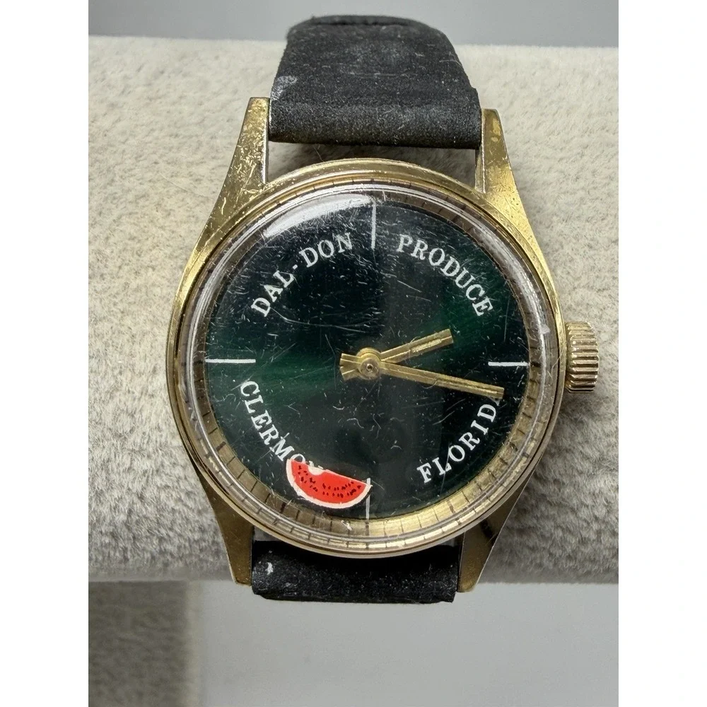 Dal-Don Produce Clermont Florida Vintag Manual Wind Works Ladies Watch 28MM 6.7